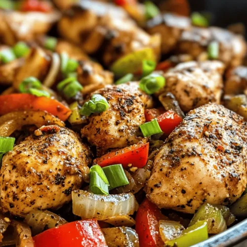 The magic behind Spicy Savory Black Pepper Chicken lies in its carefully selected ingredients. Each component plays a pivotal role in delivering the dish's signature flavor profile, making it essential to understand their characteristics and benefits.