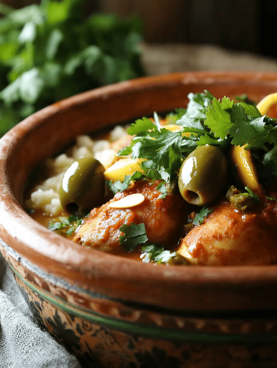 Moroccan cuisine is a vibrant tapestry of flavors, colors, and aromas that reflects the country's rich history and cultural influences. Known for its fusion of spices and ingredients, Moroccan cooking captivates the palate and invites exploration. One dish that embodies this culinary artistry is the Moroccan Chicken Tagine with Olives and Preserved Lemons. This traditional recipe showcases the unique flavor profiles of Moroccan spices, the tender juiciness of slow-cooked chicken, and the zesty brightness of preserved lemons.