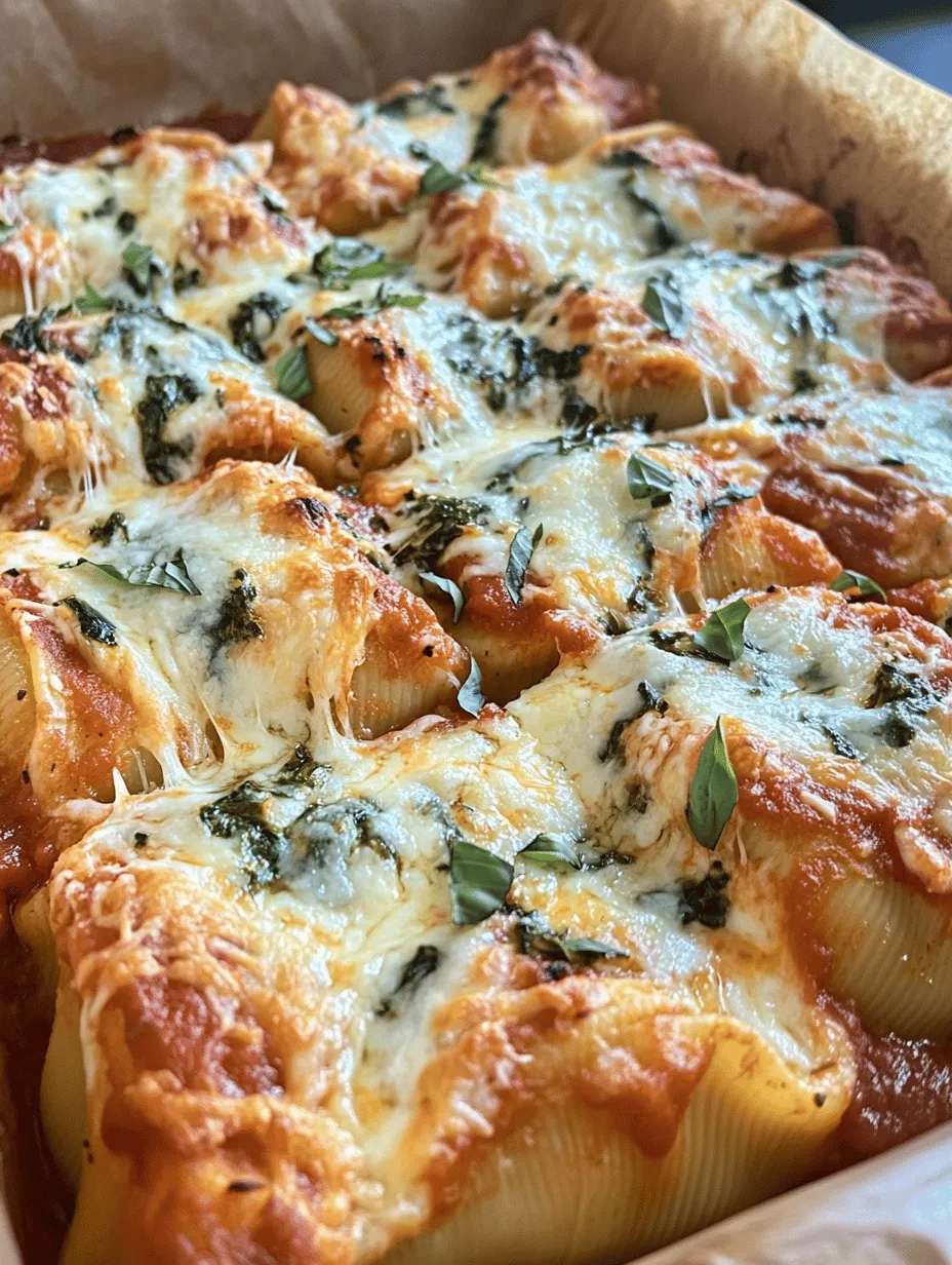 If you’re on the lookout for a dish that embodies comfort and satisfaction, look no further than Easy Spinach & Ricotta Stuffed Shells. This Italian-inspired meal offers a delightful combination of flavors and textures that make it a beloved choice for families and gatherings alike. As a versatile dish, it caters to various tastes while being simple enough for weeknight dinners. The creamy ricotta cheese paired with fresh spinach, all enveloped in tender pasta shells and topped with gooey melted cheese, creates a symphony of taste that is hard to resist.
