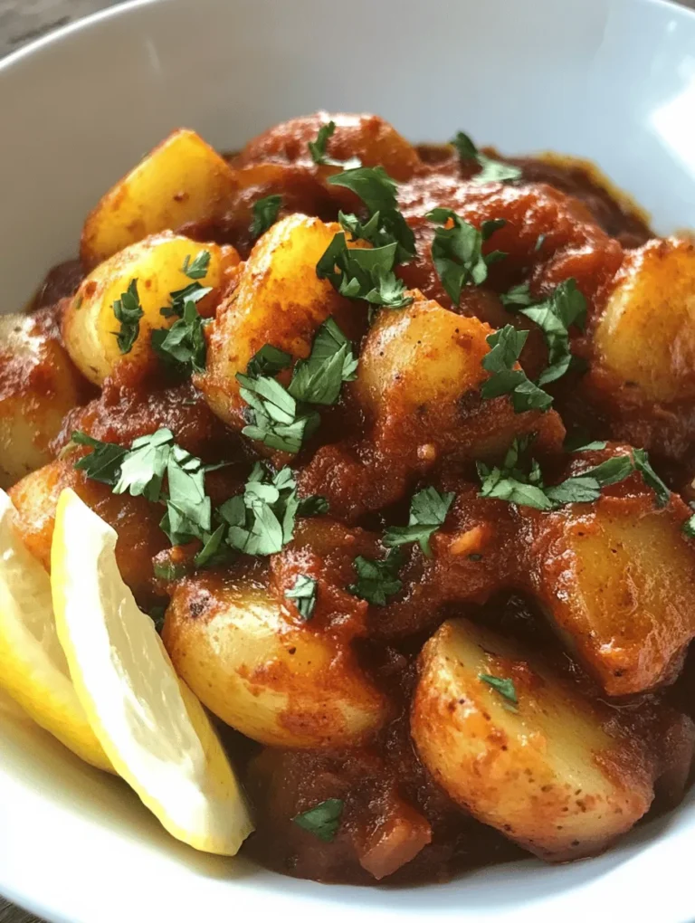 Dopiazeh Aloo is a quintessential dish from Persian cuisine, celebrated not only for its robust flavors but also for its comforting and hearty nature. This delicious potato curry encapsulates the essence of home-cooked meals in Iran, where food is often a reflection of culture, history, and hospitality. With its rich blend of spices and fresh ingredients, Dopiazeh Aloo is a vegetarian delight that appeals to both health-conscious and comfort food enthusiasts alike.