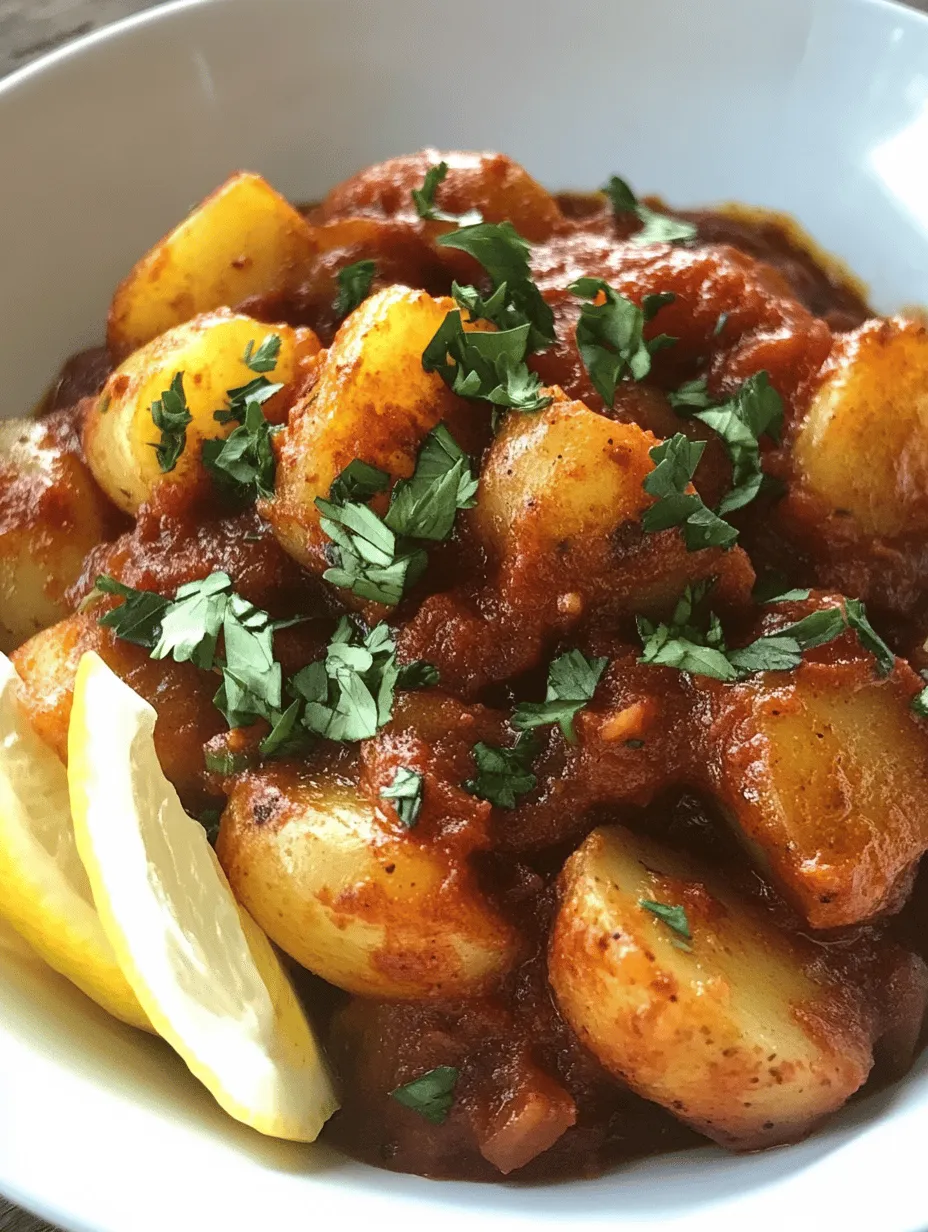 Dopiazeh Aloo is a quintessential dish from Persian cuisine, celebrated not only for its robust flavors but also for its comforting and hearty nature. This delicious potato curry encapsulates the essence of home-cooked meals in Iran, where food is often a reflection of culture, history, and hospitality. With its rich blend of spices and fresh ingredients, Dopiazeh Aloo is a vegetarian delight that appeals to both health-conscious and comfort food enthusiasts alike.