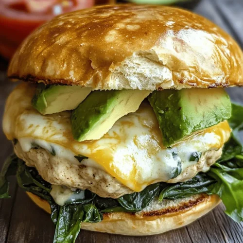 In recent years, chicken burgers have surged in popularity, quickly becoming a favorite alternative to traditional beef patties. They offer a lighter, healthier option while still delivering on taste and satisfaction. Versatile and easy to cook, chicken burgers can be customized with a variety of ingredients, making them suitable for a wide range of diets and culinary preferences. Among the many variations, the White Cheddar and Spinach Chicken Burgers stand out as a deliciously innovative option that combines the lean protein of chicken with the vibrant flavors of fresh spinach and the rich creaminess of white cheddar cheese.