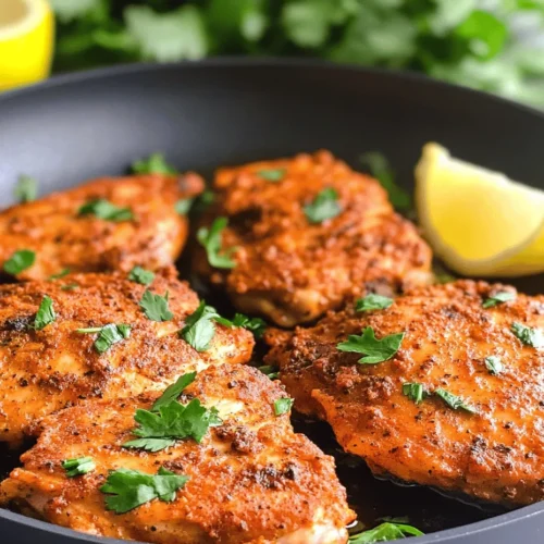 If you're on the lookout for a dish that perfectly marries convenience with an explosion of flavor, look no further than Easy Cowboy Butter Chicken. This recipe elevates ordinary chicken thighs into a culinary masterpiece with a simple yet irresistible cowboy butter sauce. The rich mixture of butter, herbs, and spices transforms the chicken into a succulent dish that’s both satisfying and bursting with taste.