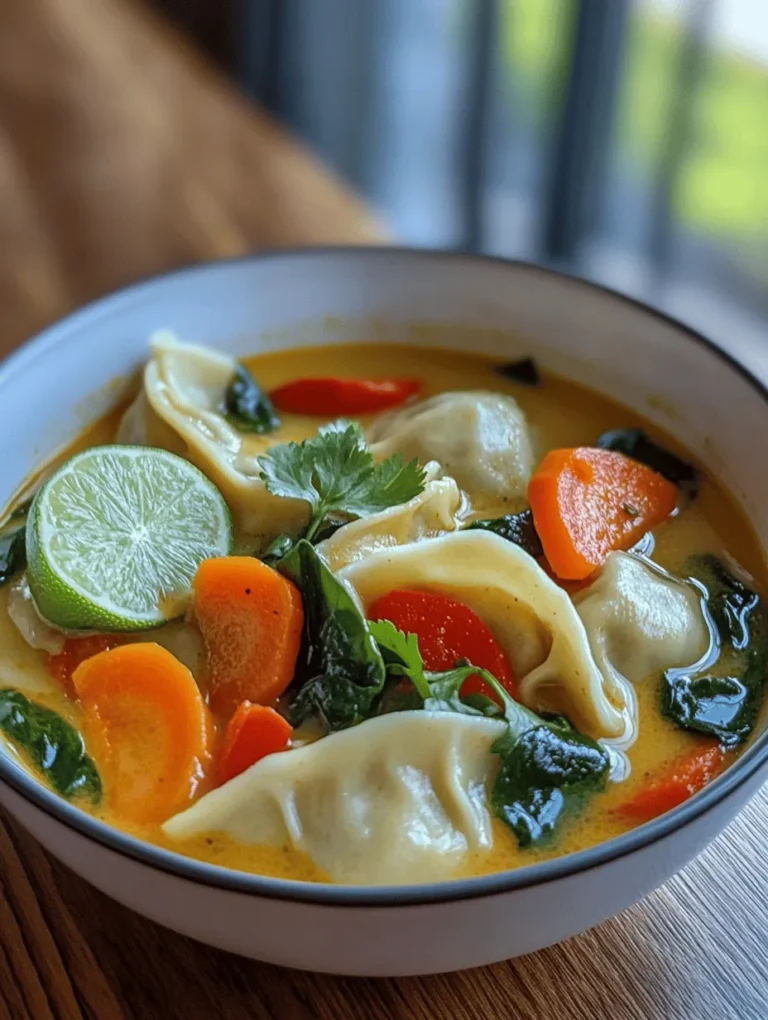 As the weather turns chilly and the days grow shorter, there's nothing quite like a steaming bowl of soup to bring warmth and comfort to our lives. Enter the Spicy & Savory Curry Dumpling Soup—a dish that beautifully marries the bold flavors of curry with the delightful texture of dumplings. This recipe is not just a meal; it's an experience that invites you to savor every spoonful.