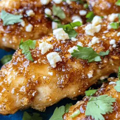 Are you ready to elevate your weeknight dinners with a dish that not only tantalizes the taste buds but also impresses the eyes? The Crispy Hot Honey Feta Chicken is a culinary masterpiece that marries the crunch of perfectly breaded chicken with the creamy tang of feta cheese, all drizzled with a sweet and spicy hot honey sauce. This dish is not just a meal; it's an experience that brings together diverse flavors and textures that will have your family and friends clamoring for seconds.