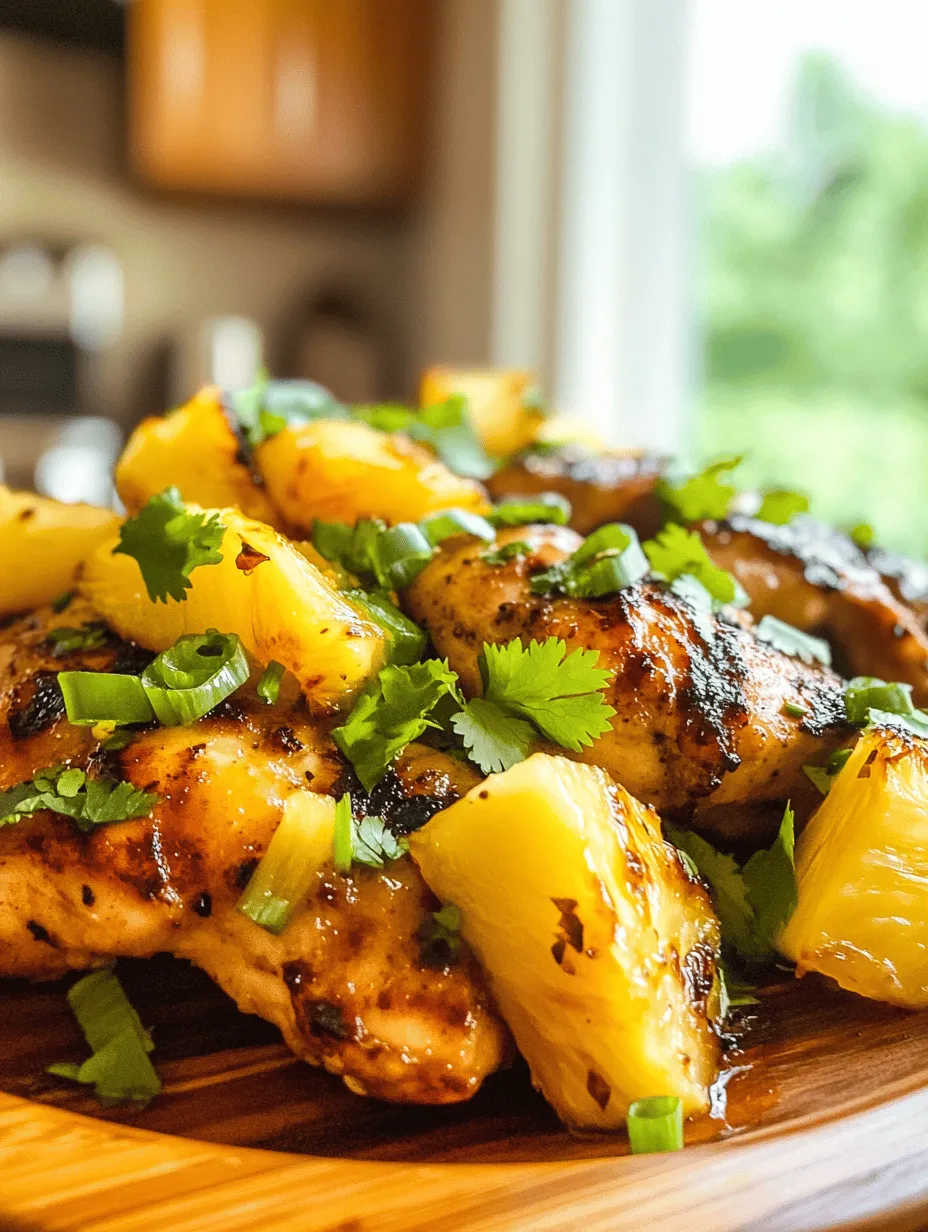 Imagine biting into a juicy piece of chicken that’s not only tender but also bursting with the refreshing sweetness of ripe pineapple. The Tropical Pineapple-Glazed Chicken recipe offers a delightful fusion of flavors that transports your taste buds straight to a sun-kissed beach. This vibrant dish marries the tangy sweetness of fresh pineapple with savory chicken, creating an irresistible combination that’s perfect for any occasion. Whether you're planning a summer barbecue or a cozy family dinner, this recipe promises to impress.