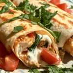 Wraps have become a staple in many households, celebrated for their versatility and convenience. They can easily transition from a casual lunch option to a hearty dinner meal, making them ideal for families and individuals on the go. One wrap that stands out for its delightful flavor and ease of preparation is the Cheesy Garlic Chicken Wrap. This recipe takes the comforting flavors of garlic and cheese and combines them with tender chicken, creating a mouthwatering dish that elevates a simple meal into a culinary experience.