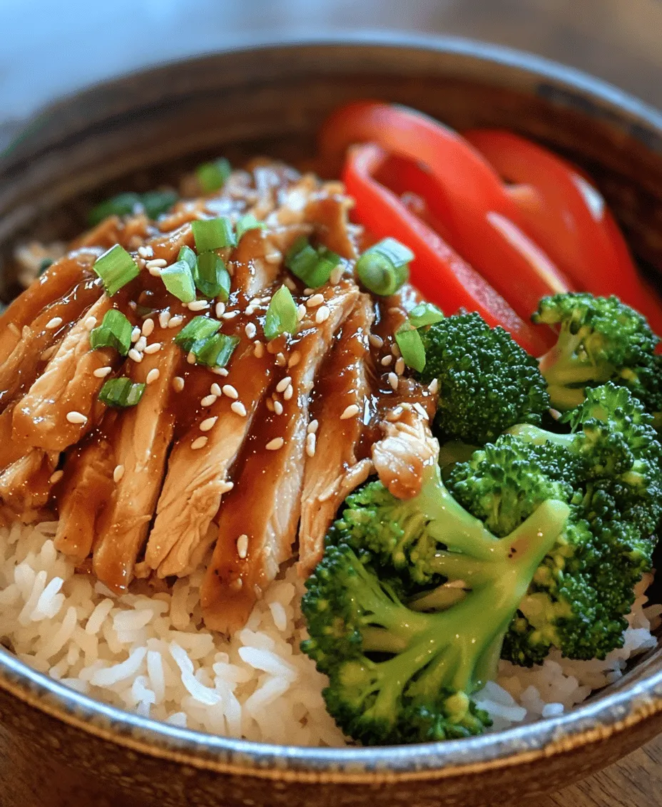 To create the perfect Sticky Chicken Rice Bowls, it's essential to understand the role of each ingredient in this delightful dish. Here’s a closer look at the key components that come together to create this culinary masterpiece.