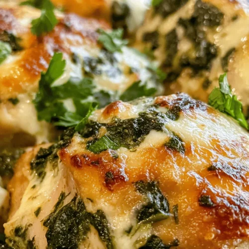 Stuffed chicken breasts have long been a staple in kitchens around the world, transforming a simple piece of poultry into a gourmet dish that captivates the senses. The allure of a perfectly stuffed chicken breast lies in its ability to marry flavors and textures, creating a delightful experience with every bite. Among the myriad of stuffing options available, the savory herb and spinach filling stands out for its robust flavors and nutritional benefits. This dish combines vibrant fresh spinach, aromatic herbs, and rich cream cheese, making it not only an impressive centerpiece for family dinners but also an ideal choice for special occasions.