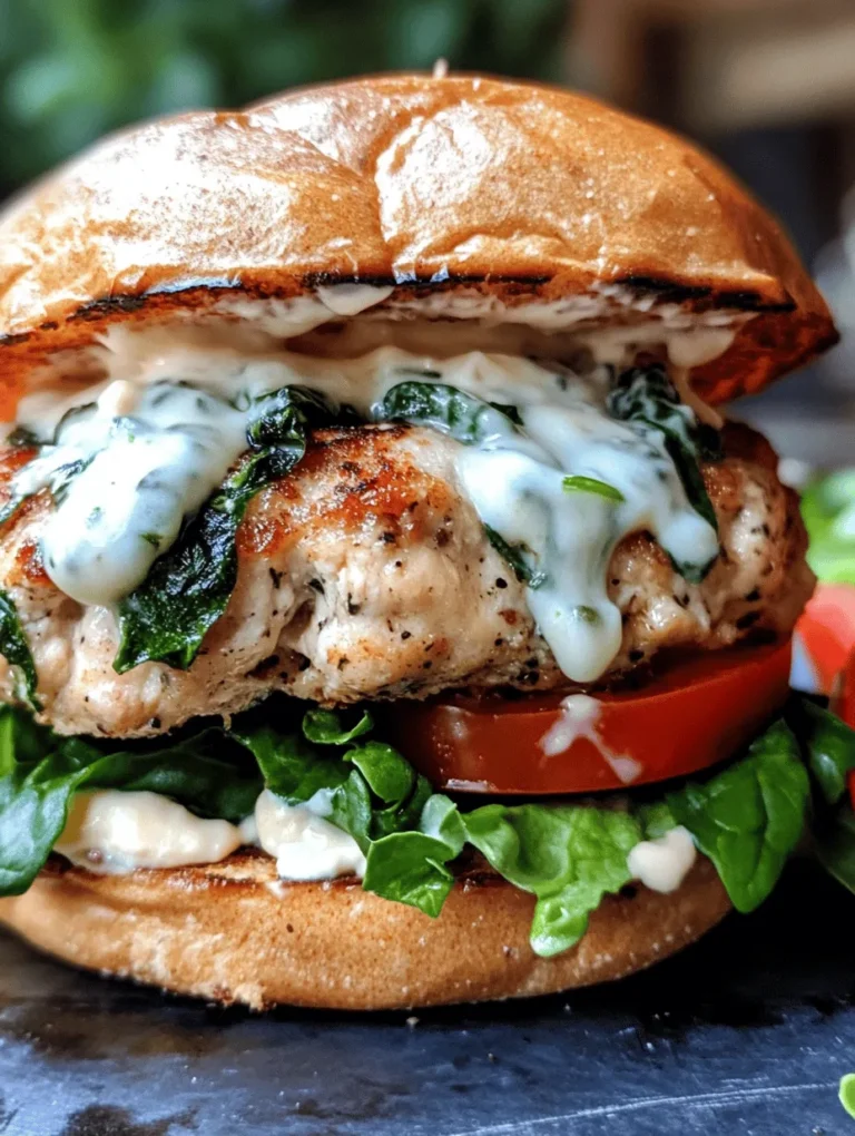 In the world of culinary creativity, chicken burgers have emerged as a popular alternative to traditional beef patties, offering a lighter and healthier option without sacrificing flavor. Among the myriad of chicken burger recipes, the White Cheddar and Spinach Chicken Burgers stand out for their unique combination of savory flavors and health benefits. This delightful recipe not only tantalizes your taste buds but also packs a nutritional punch, making it an excellent choice for health-conscious food lovers and families alike.