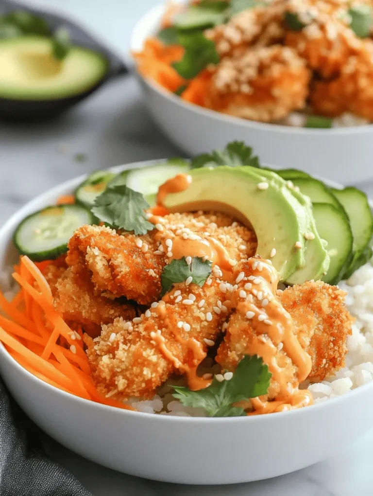 If you’re craving a meal that tantalizes your taste buds and nourishes your body, look no further than the Bang Bang Chicken Bowl. This dish combines the juicy, tender goodness of chicken with a creamy, spicy sauce that packs a punch. With a delightful mix of textures and flavors, it’s no wonder that this bowl has become a favorite in homes across the globe.