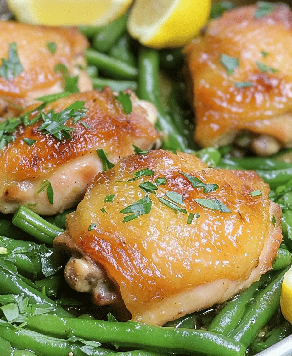 If you’re searching for a meal that perfectly balances flavor, nutrition, and convenience, look no further than the Lemon Garlic Butter Chicken and Green Beans Skillet. This dish is a culinary delight that transforms simple ingredients into a savory masterpiece. Featuring succulent boneless, skinless chicken thighs paired with vibrant green beans, all enveloped in a rich lemon garlic sauce, this recipe is a go-to for busy weeknights when time is of the essence.