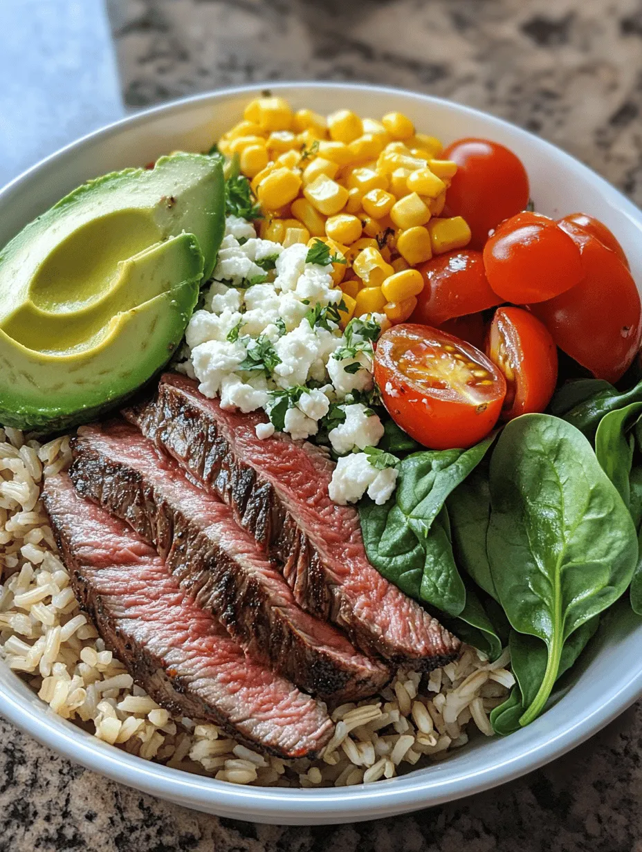 The steak bowl is more than just a meal; it’s a versatile culinary canvas that allows you to combine flavors, textures, and nutritional benefits in one delightful dish. Perfectly suited for a quick weeknight dinner, meal prep for the busy week ahead, or a centerpiece for gatherings with friends and family, the Ultimate Steak Bowl caters to a variety of palates and occasions. The best part? It’s entirely customizable, allowing you to incorporate your favorite ingredients while ensuring a delicious and satisfying experience every time.