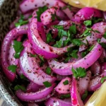 Sumac Onions Delight is a vibrant and versatile dish that elevates any meal with its bold flavors and unique ingredients. This delightful combination of red onions, tangy sumac, and fresh herbs offers a taste of the Middle East that can transform ordinary dishes into extraordinary culinary experiences. Whether served alongside grilled meats, tossed into salads, or enjoyed as part of a mezze platter, Sumac Onions Delight adds a refreshing zing that captivates the palate.