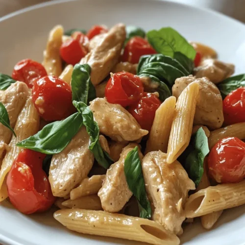 Tuscan cuisine is often celebrated for its rich, robust flavors and comforting dishes that evoke warmth and togetherness. Originating from the picturesque region of Tuscany in central Italy, this culinary tradition emphasizes the use of fresh, high-quality ingredients combined in a way that highlights their natural flavors. One dish that embodies the essence of Tuscan cooking is Easy Tuscan Chicken Pasta—a delightful meal that seamlessly blends the heartiness of pasta with the tenderness of chicken, all enveloped in a luscious, creamy sauce.