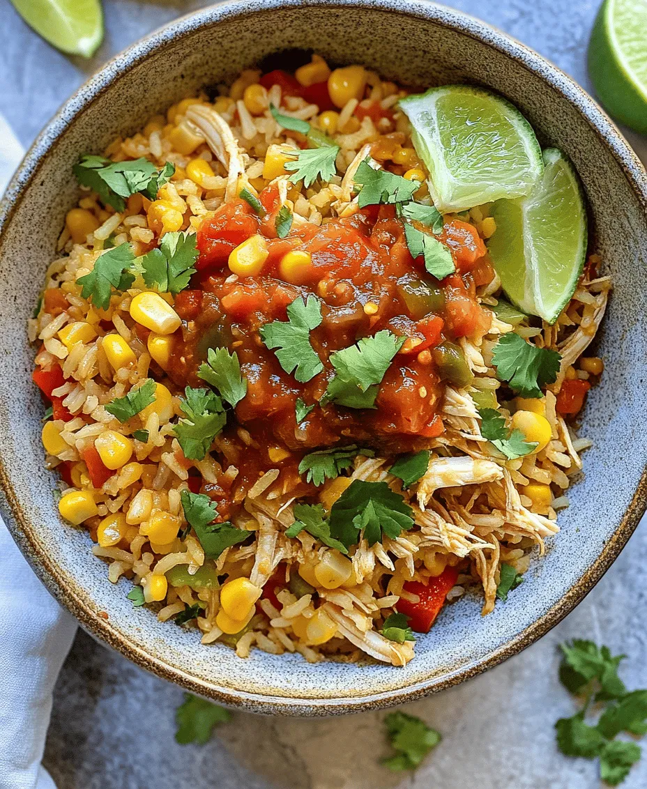 The Easy Street Corn Chicken Rice Bowl is a delightful and nutritious meal that brings together a medley of vibrant flavors and wholesome ingredients. This dish is perfect for those who lead busy lives yet crave a satisfying home-cooked meal. With its quick preparation time, the Easy Street Corn Chicken Rice Bowl stands out as an ideal choice for weeknight dinners or a hearty lunch option.