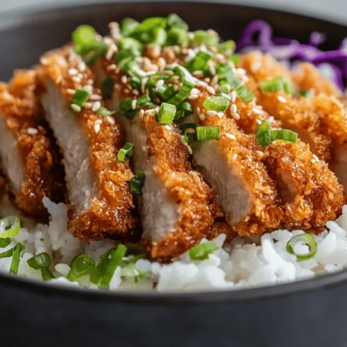 Welcome to the delightful world of Japanese cuisine, where each dish tells a story and tantalizes the senses. Among the many culinary treasures of Japan, the Katsu Bowl stands out as a beloved comfort food that perfectly marries crispy, golden pork cutlets with fluffy rice and vibrant garnishes. This dish is not just a meal; it's an experience steeped in tradition and flavor, making it a favorite among food enthusiasts both in Japan and around the globe.