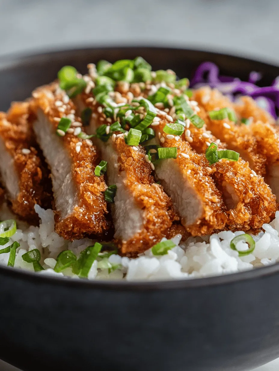 Welcome to the delightful world of Japanese cuisine, where each dish tells a story and tantalizes the senses. Among the many culinary treasures of Japan, the Katsu Bowl stands out as a beloved comfort food that perfectly marries crispy, golden pork cutlets with fluffy rice and vibrant garnishes. This dish is not just a meal; it's an experience steeped in tradition and flavor, making it a favorite among food enthusiasts both in Japan and around the globe.