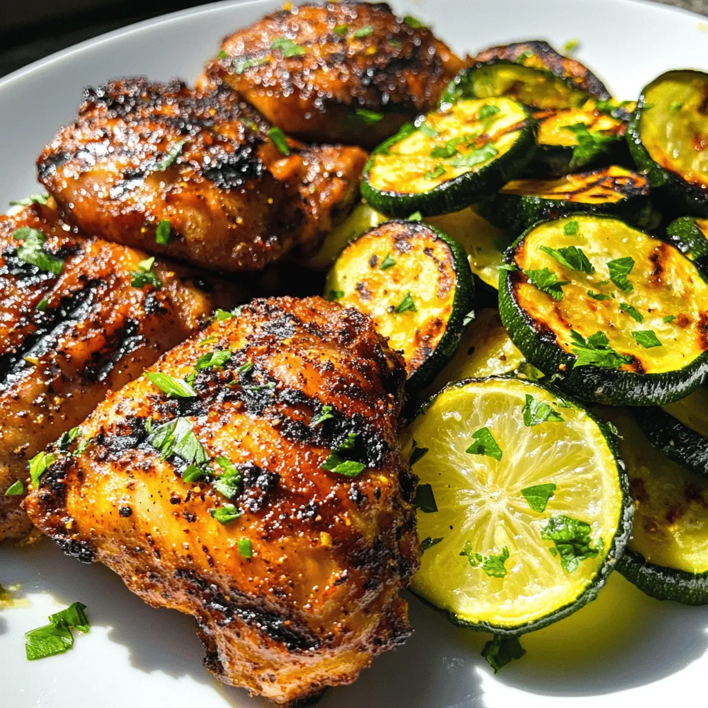 If you’re on the hunt for a dish that packs a flavorful punch, look no further than Zesty Asado Chicken with Sautéed Lemon Zucchini. This vibrant recipe combines the juicy, smoky flavors of traditional Asado-style chicken with the refreshing zest of sautéed zucchini, creating a meal that is as satisfying as it is nutritious. The blend of spices and the bright citrus notes not only tantalize the taste buds but also offer a delightful culinary experience that reflects the rich traditions of Latin American cooking.