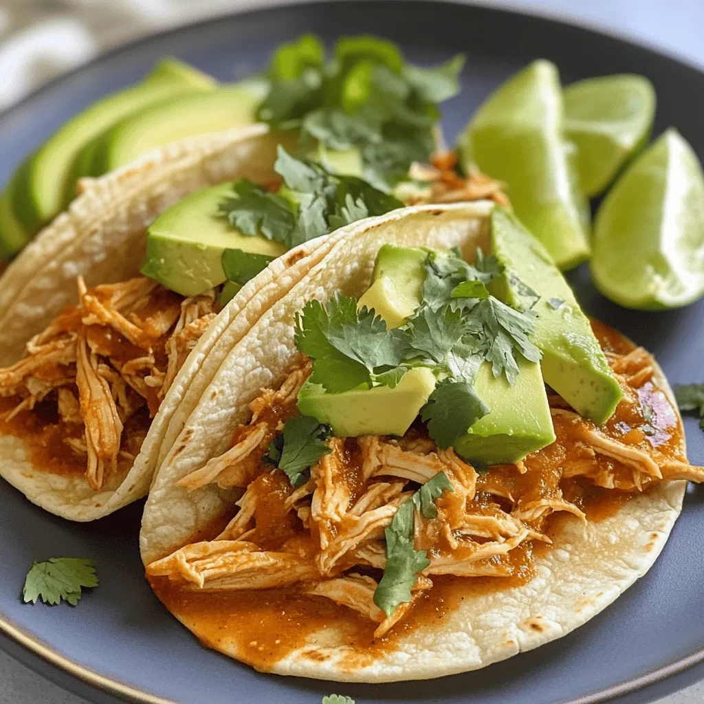 If you’re seeking a vibrant and flavorful dish that encapsulates the heart of Mexican cuisine, look no further than Chicken Tinga Tacos. This beloved recipe features tender chicken simmered in a rich, smoky sauce, all wrapped in a warm tortilla. The combination of spices, textures, and fresh ingredients creates a dish that is not only delicious but also deeply satisfying. Chicken Tinga is more than just a meal; it's a celebration of flavors that transports you straight to the bustling streets of Mexico.