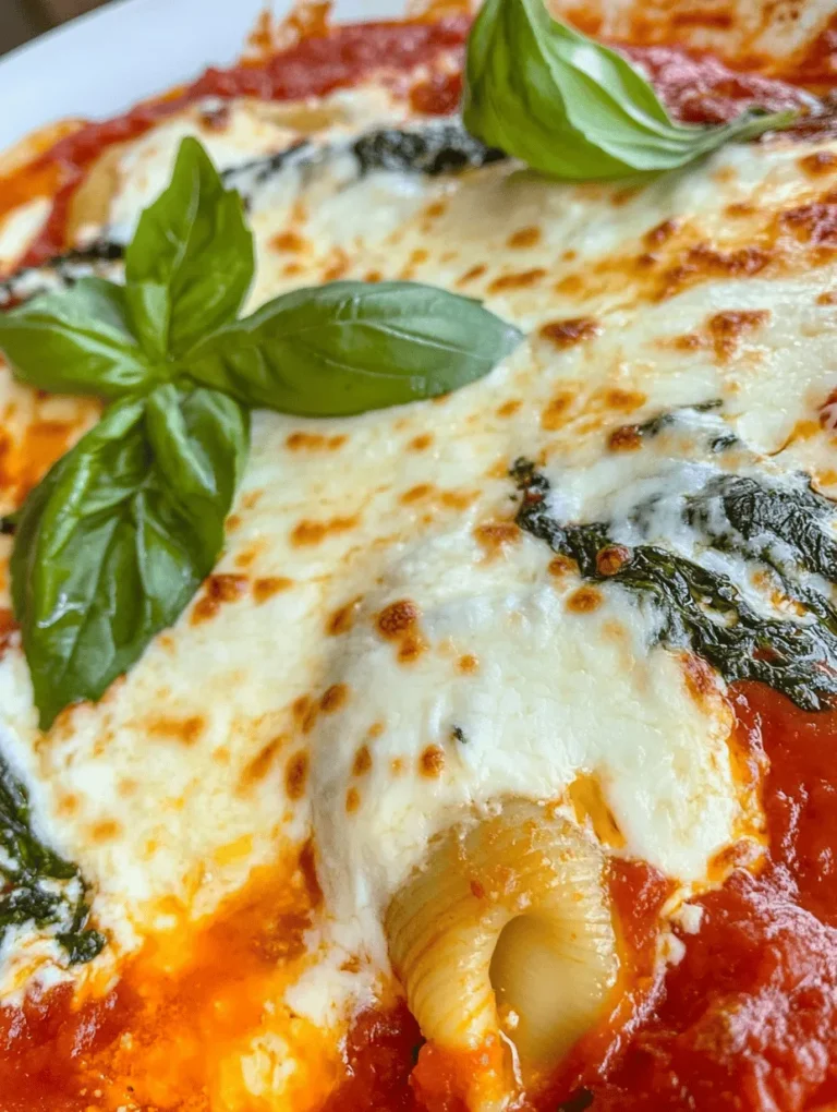 The secret to a delicious dish starts with the ingredients you choose. For spinach and ricotta stuffed shells, you'll want to focus on fresh, high-quality components that not only enhance the flavor but also contribute to the overall nutritional profile of the meal. Let’s take a closer look at each key ingredient.