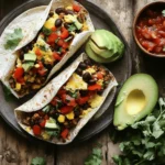 Breakfast is often hailed as the most important meal of the day, and for good reason. It sets the tone for a productive day ahead, providing the energy and nutrients your body needs to function optimally. In a world where time is often limited, finding a breakfast option that is both nutritious and convenient can be challenging. But worry not! In this article, we’ll delve into a nutritious and delicious recipe for Protein-Packed Sheet Pan Breakfast Burritos. This dish combines the goodness of eggs, black beans, colorful vegetables, and lean turkey sausage, all wrapped in a whole wheat tortilla. Not only are these burritos high in protein, making them a perfect option for anyone looking to fuel their day, but they are also customizable to suit your dietary preferences.