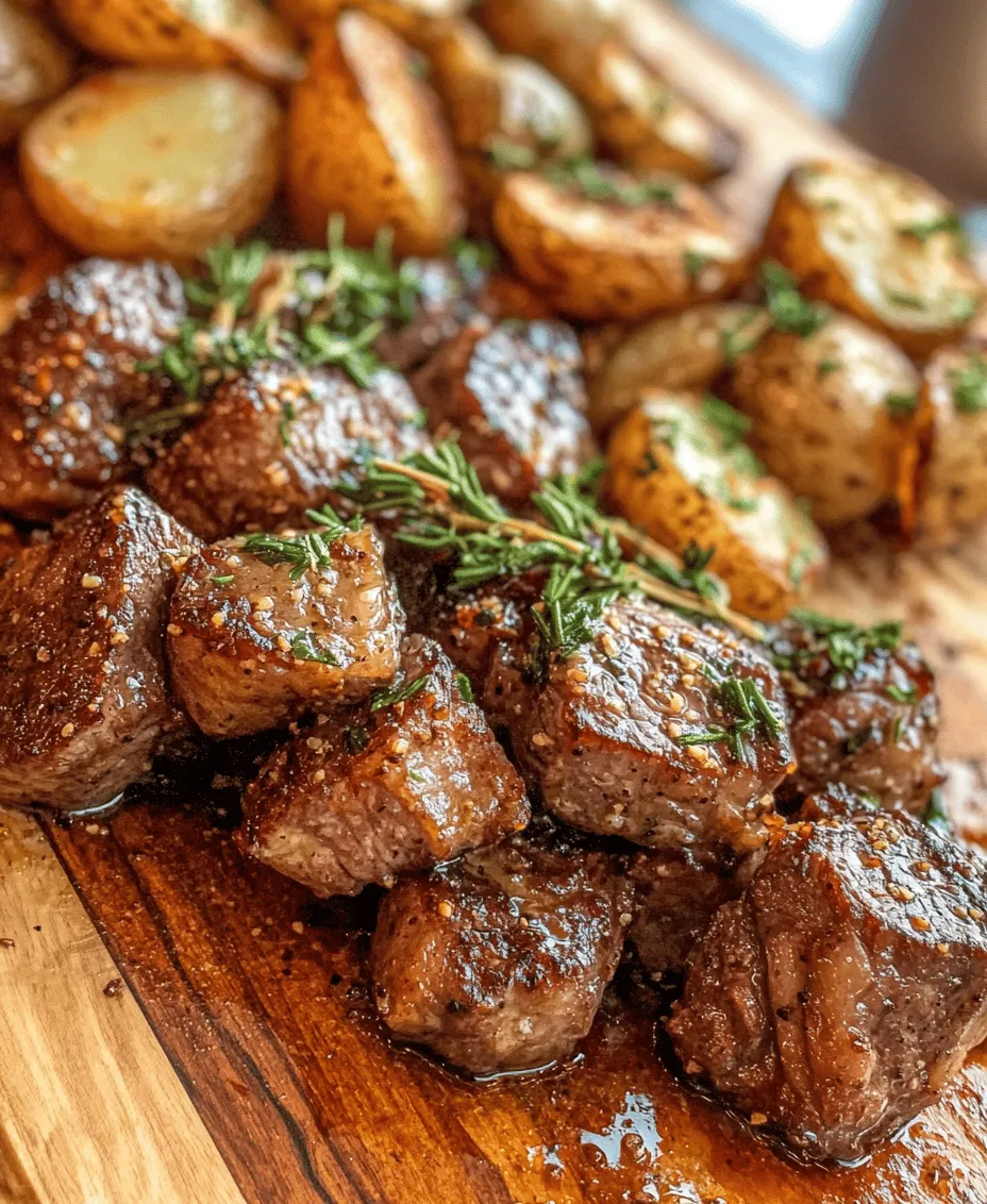 If you're searching for a delectable, satisfying dish that combines rich flavors and satisfying textures, look no further than Savory Garlic Butter Steak Bites & Crispy Potatoes. This culinary delight features succulent steak bites infused with the irresistible aroma of garlic butter, accompanied by perfectly crispy potatoes that provide the ideal contrast. Whether you’re whipping up a quick weeknight dinner or looking to impress guests at a special occasion, this dish promises to be a hit.