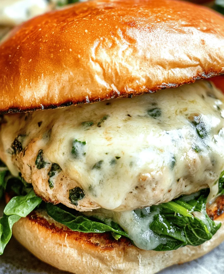 In the world of gourmet burgers, chicken has carved out its own delicious niche, often outshining traditional beef patties with a lighter, yet equally satisfying alternative. One standout recipe in this realm is the Creamy White Cheddar & Spinach Chicken Burger. This delightful dish marries the rich, tangy flavor of white cheddar cheese with the earthy freshness of spinach, creating a mouth-watering experience that is both indulgent and nutritious.