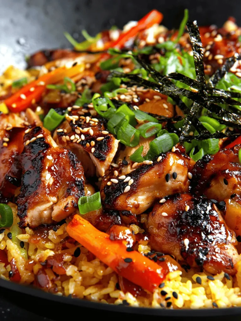 Fried rice is a beloved dish across many cultures, each putting their own unique spin on this classic. From the vibrant flavors of Chinese Yangzhou fried rice to the spicy kick of Thai basil fried rice, this dish has a universal appeal that transcends borders. However, one fusion variant that has recently gained popularity is the Japanese BBQ chicken fried rice. This dish beautifully combines the rich, savory flavors of Japanese cuisine with the comforting elements of fried rice, creating a meal that is both satisfying and quick to prepare.