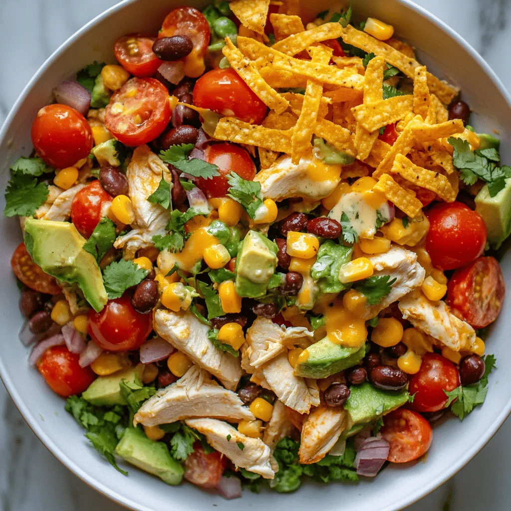 The Zesty Tex-Mex Chopped Chicken Salad is not just a meal; it's a vibrant celebration of flavors and nutrients that embodies the essence of Tex-Mex cuisine. With its bold flavors and colorful ingredients, this salad is an attractive choice for anyone looking to infuse their dining experience with a zest of excitement while maintaining a health-conscious approach. As we become more aware of the benefits of fresh, nutritious ingredients, the appeal of Tex-Mex cuisine has soared, allowing us to enjoy a variety of tastes while also prioritizing our health.