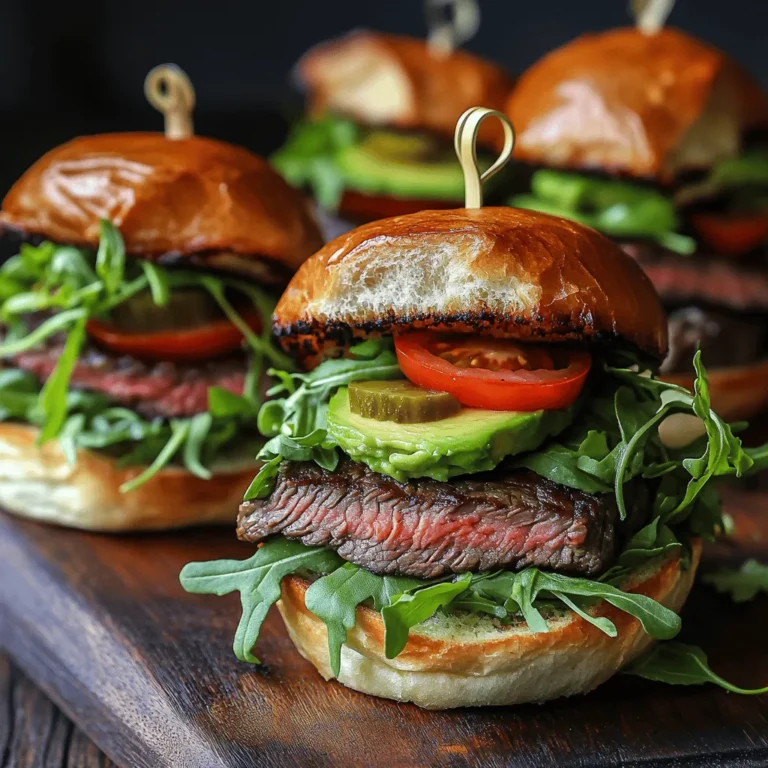 To truly appreciate the Cowboy Butter Steak Sliders, it’s essential to understand each ingredient's role in this culinary masterpiece. Each component contributes to the overall flavor, texture, and nutritional value of the dish.