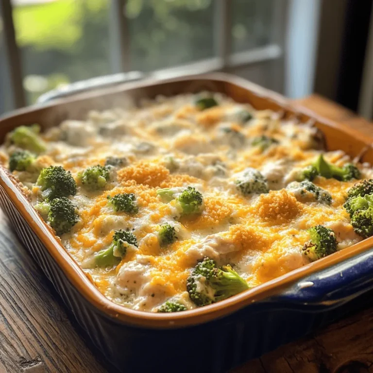 Casseroles have long been a staple in home cooking, cherished for their ability to deliver hearty, comforting meals with minimal effort. Among the myriad of casserole options, the Cheesy Chicken Broccoli Casserole stands out as a family favorite. This dish combines tender pieces of chicken, vibrant broccoli, and gooey melted cheese, creating a satisfying meal that appeals to both children and adults alike. Whether you’re preparing a cozy family dinner, hosting a gathering, or meal prepping for the week ahead, this casserole is not only delicious but also wonderfully convenient.