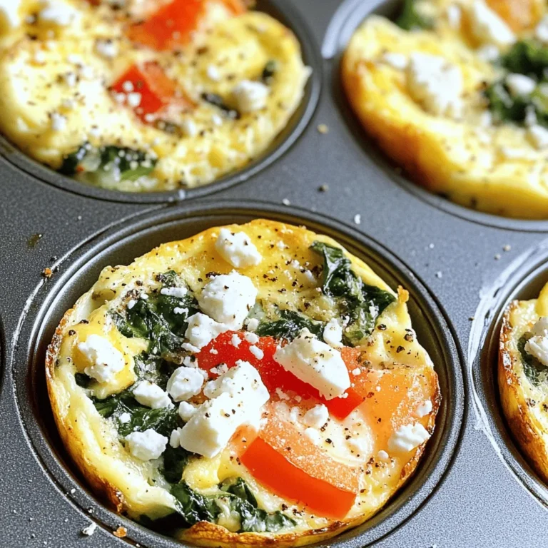 Savory egg muffins have gained immense popularity for their nutritional benefits and meal prep potential. Eggs are a powerhouse of nutrition, packed with essential amino acids, vitamins, and minerals that contribute to overall health. They are particularly rich in protein, which can help keep you feeling full and satisfied throughout the morning. Combined with a variety of colorful vegetables, these muffins offer an additional nutritional boost, providing fiber, antioxidants, and essential nutrients.