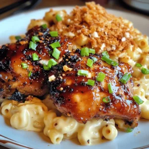 Are you ready to elevate your dinner game with a dish that's equal parts comforting and exciting? Introducing Sweet and Spicy Honey Pepper Chicken with Creamy Macaroni Cheese—a delightful fusion of bold flavors and classic comfort. This recipe perfectly combines the sweetness of honey and the kick of pepper, creating a mouthwatering chicken dish that pairs beautifully with the creamy, cheesy goodness of macaroni cheese.