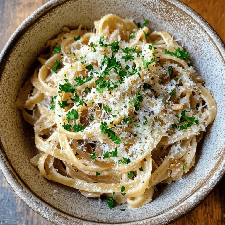Imagine a dish that marries the rich, savory essence of classic French onion soup with the comforting texture of perfectly cooked pasta. Welcome to the world of One Pot French Onion Pasta, a delightful fusion that not only tantalizes the taste buds but also simplifies your cooking experience. This recipe is an ideal solution for busy families and home cooks seeking a meal that is both elegant and comforting. With its minimal cleanup and the ability to bring out rich flavors from just a handful of quality ingredients, this one-pot wonder is destined to become a favorite in your home cooking repertoire.