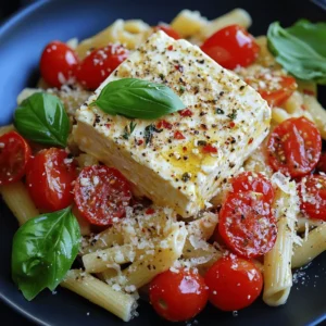 The Baked Feta Pasta has taken the culinary world by storm, captivating food lovers and home cooks alike with its simplicity and flavor. This dish, which marries the rich creaminess of feta cheese with the sweetness of roasted cherry tomatoes and the comforting texture of pasta, has become not just a recipe but a viral sensation on social media platforms. It's not just the ease of preparation that makes Baked Feta Pasta appealing; it's also the delightful melding of flavors that can elevate even a simple weeknight dinner into a gourmet experience.