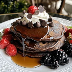 In the realm of breakfast indulgences, few dishes can match the allure of chocolate pancakes. These fluffy, rich, and indulgent treats are not only a feast for the taste buds but also a delightful way to start your day. Imagine sinking your fork into a stack of warm, chocolatey goodness, each bite melting in your mouth and enveloping your senses in a symphony of flavor. Chocolate pancakes are more than just a breakfast option; they are a celebration of comfort and sweetness that has the power to transform any morning into a special occasion.