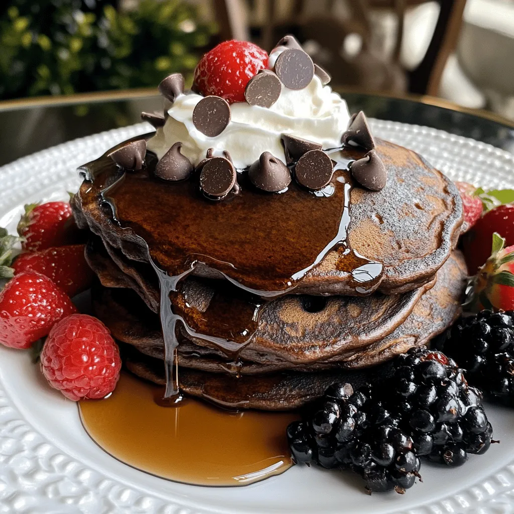 In the realm of breakfast indulgences, few dishes can match the allure of chocolate pancakes. These fluffy, rich, and indulgent treats are not only a feast for the taste buds but also a delightful way to start your day. Imagine sinking your fork into a stack of warm, chocolatey goodness, each bite melting in your mouth and enveloping your senses in a symphony of flavor. Chocolate pancakes are more than just a breakfast option; they are a celebration of comfort and sweetness that has the power to transform any morning into a special occasion.