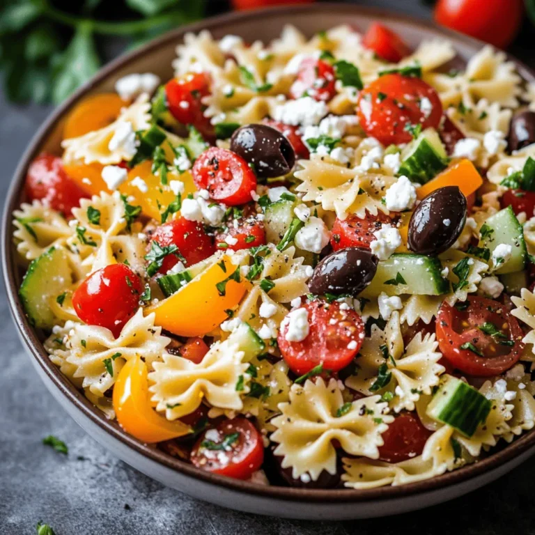Pasta salads have become a staple in culinary culture, beloved for their versatility and vibrant presentation. From summer barbecues to family gatherings and picnic outings, these dishes offer a delightful combination of flavors while being incredibly easy to prepare. Among the myriad of pasta salad recipes, Bow Tie Bliss Pasta Salad stands out as a crowd-pleaser thanks to its stunning visual appeal and harmonious blend of textures and tastes.