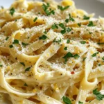 In the realm of comforting culinary creations, few dishes can rival the allure of Garlic Parmesan Pasta. This creamy delight not only boasts a rich and velvety texture but also carries robust flavors that dance on your palate. Perfectly suited for both busy weeknights and special gatherings, this pasta recipe is a testament to the notion that gourmet meals don't have to be complex or time-consuming. With its straightforward preparation and minimal ingredients, Garlic Parmesan Pasta delivers restaurant-quality taste right in the comfort of your home.