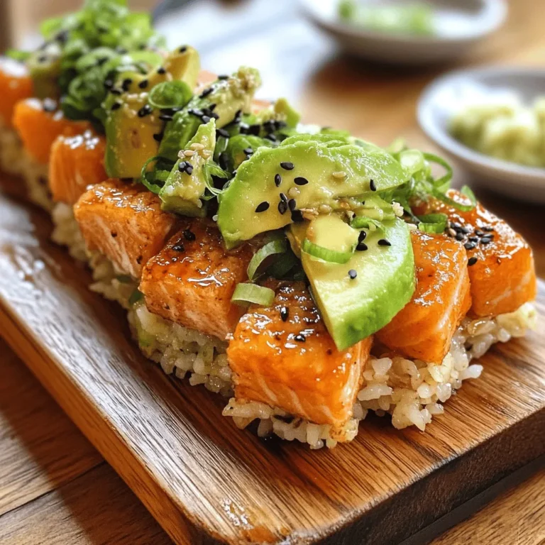 If you’re looking for a dish that marries the savory richness of salmon with the delightful crunch of crispy rice, look no further than Sizzling Salmon Crispy Rice. This modern culinary creation has taken the food world by storm, combining the familiar flavors of sushi with a unique twist that elevates it to a must-try experience. Imagine a perfectly seared slice of salmon resting atop a bed of golden, crispy rice, all enhanced by a medley of fresh toppings and sauces. This dish not only tantalizes your taste buds but also engages your senses with its captivating textures and vibrant presentation.