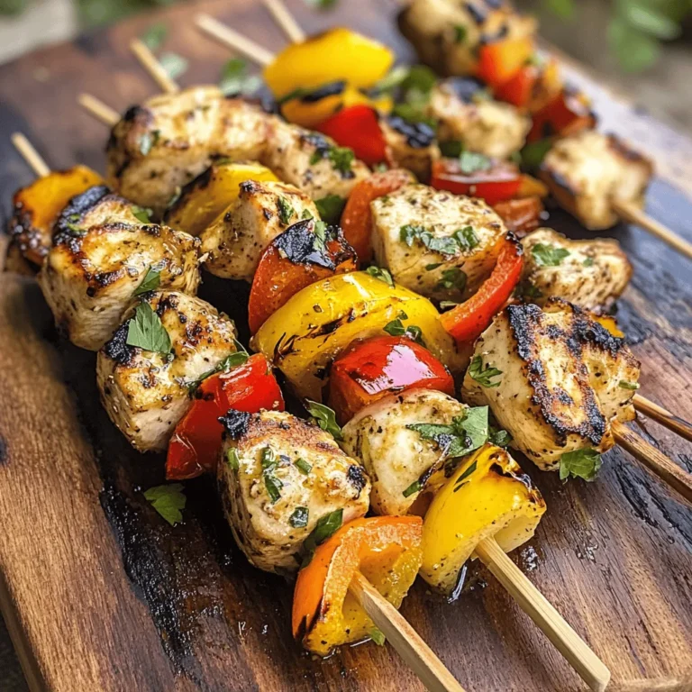 As summer approaches, the allure of outdoor cooking becomes irresistible. The sun shines brighter, the days grow longer, and the air fills with the tantalizing aroma of grilled delights. There’s something magical about gathering friends and family around a grill, sharing laughter and stories, while savoring vibrant flavors that celebrate the season. Among the many dishes that shine during this time, Grilled Lemon Herb Chicken Skewers stand out as a quintessential summer recipe. Bursting with freshness and ease of preparation, these skewers embody the spirit of summer dining, making them a must-try for any outdoor gathering.