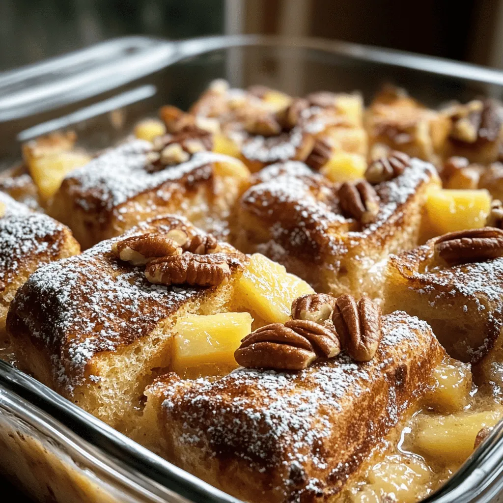 French toast is a cherished breakfast classic that has warmed hearts and delighted taste buds for generations. This beloved dish transforms humble slices of bread into a deliciously sweet and custardy delight, perfect for starting the day on a high note. But what if we told you that there's a way to elevate this morning staple to new heights? Enter the Sweet Hawaiian Roll French Toast Bake—a delightful twist that combines the fluffy, sweet goodness of Hawaiian rolls with the traditional French toast experience.